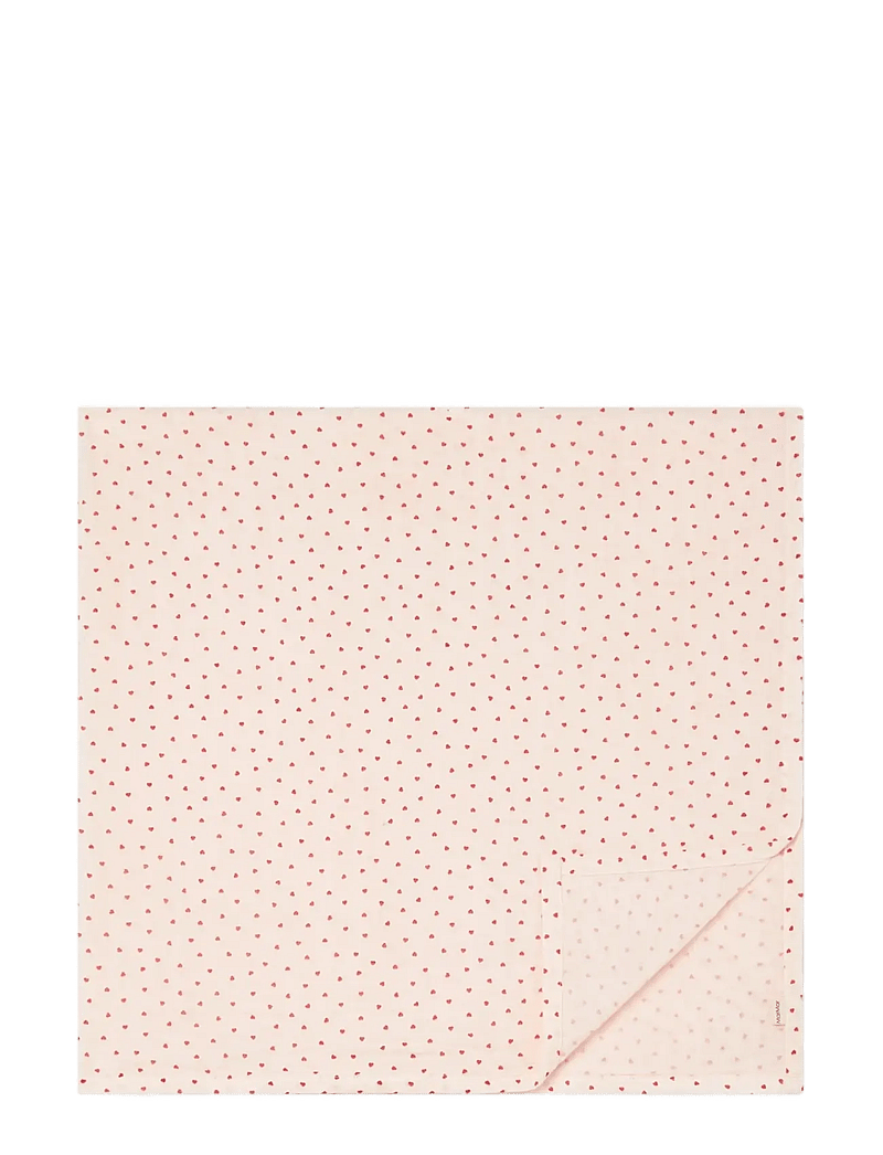 MarMar Copenhagen - Swaddle - babyfiltar - happy hearts - 1