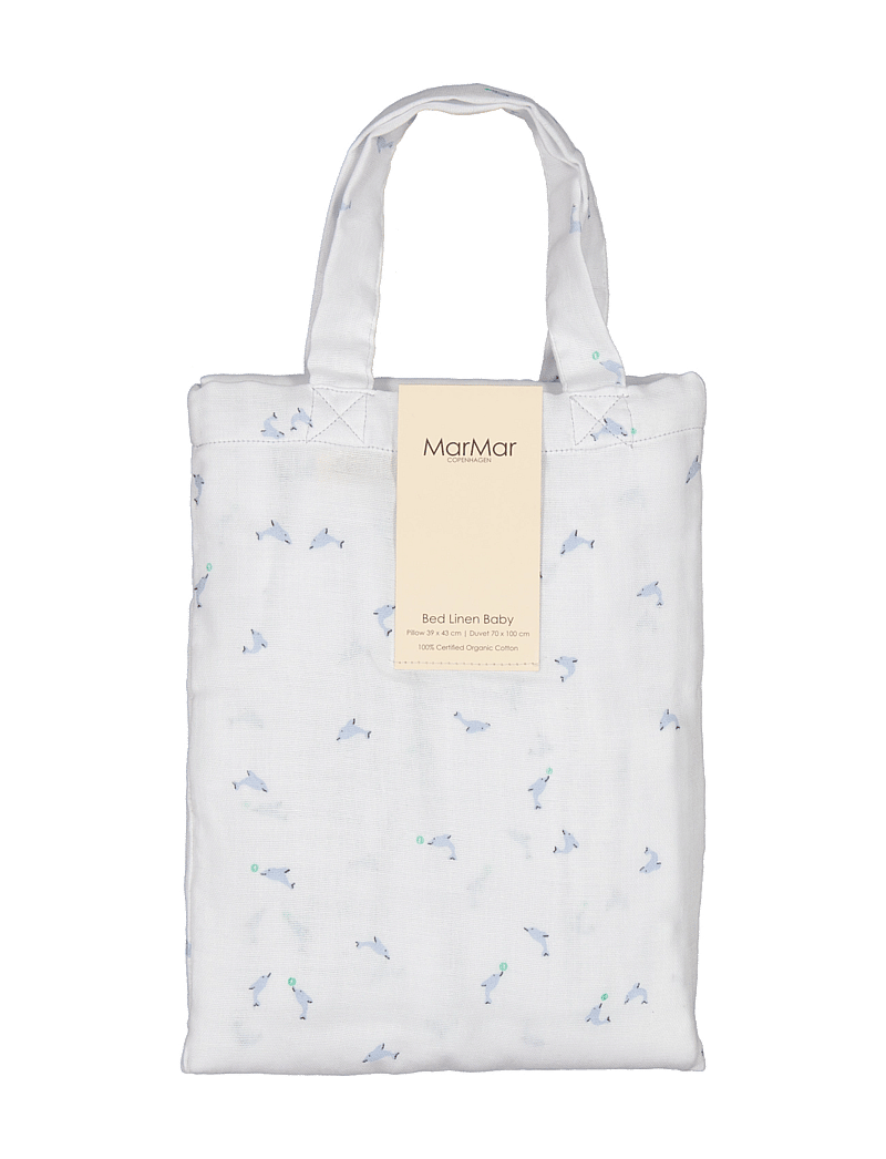 MarMar Copenhagen - Bed Linen Baby - voodiriiete komplektid - dolphin - 2