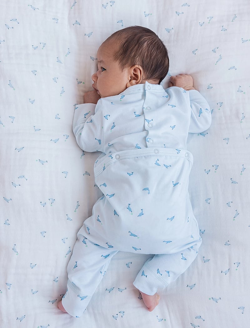 MarMar Copenhagen - Bed Linen Baby - voodiriiete komplektid - dolphin - 0