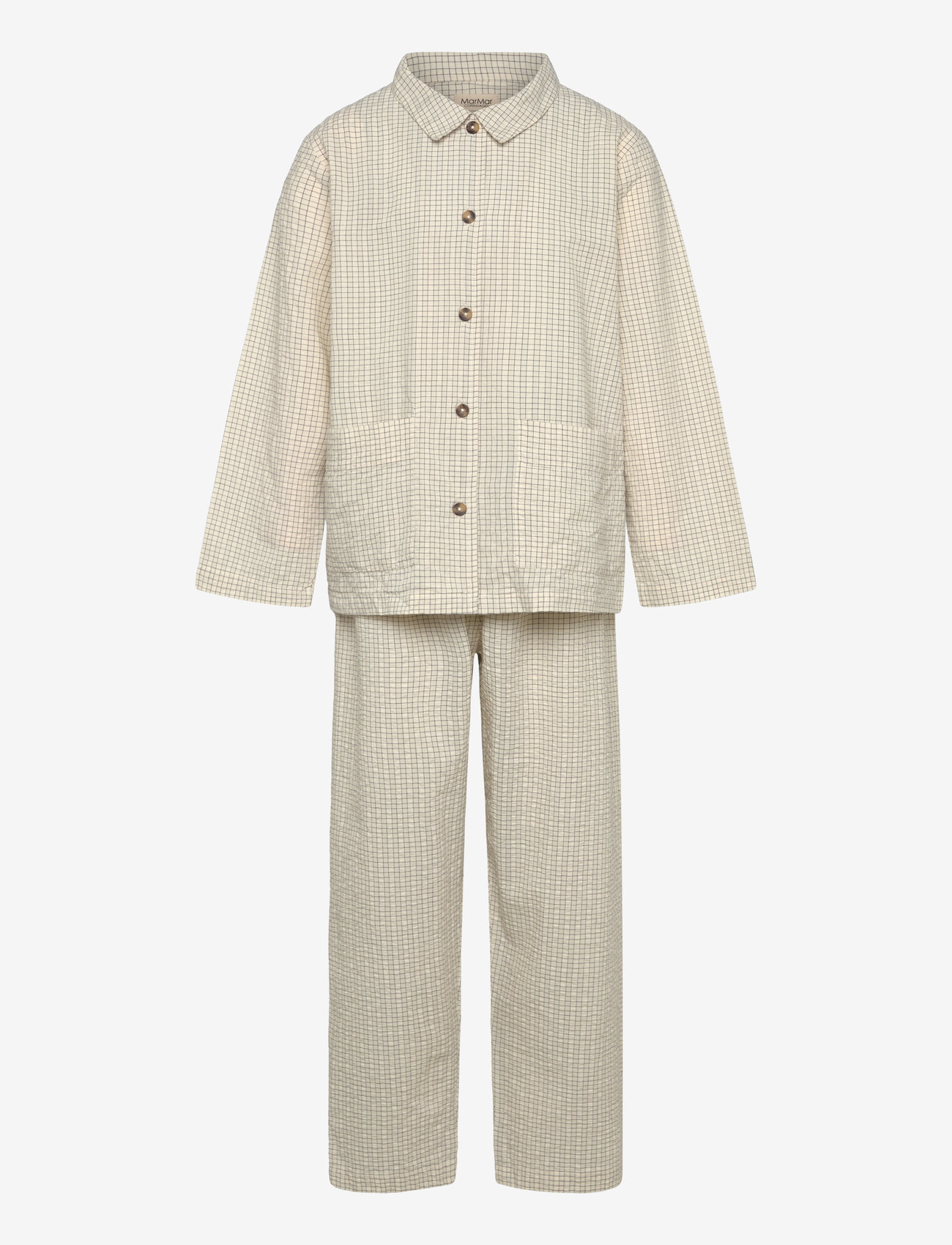 MarMar Copenhagen - Pajama Set - deep lake check - 0