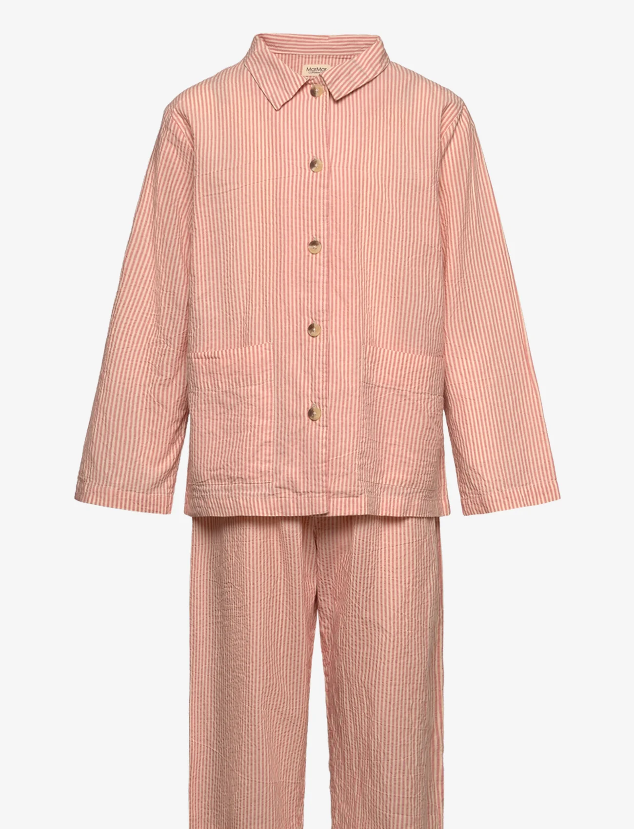 MarMar Copenhagen - Pajama Set - pyjamasset - soft cheek stripe - 0