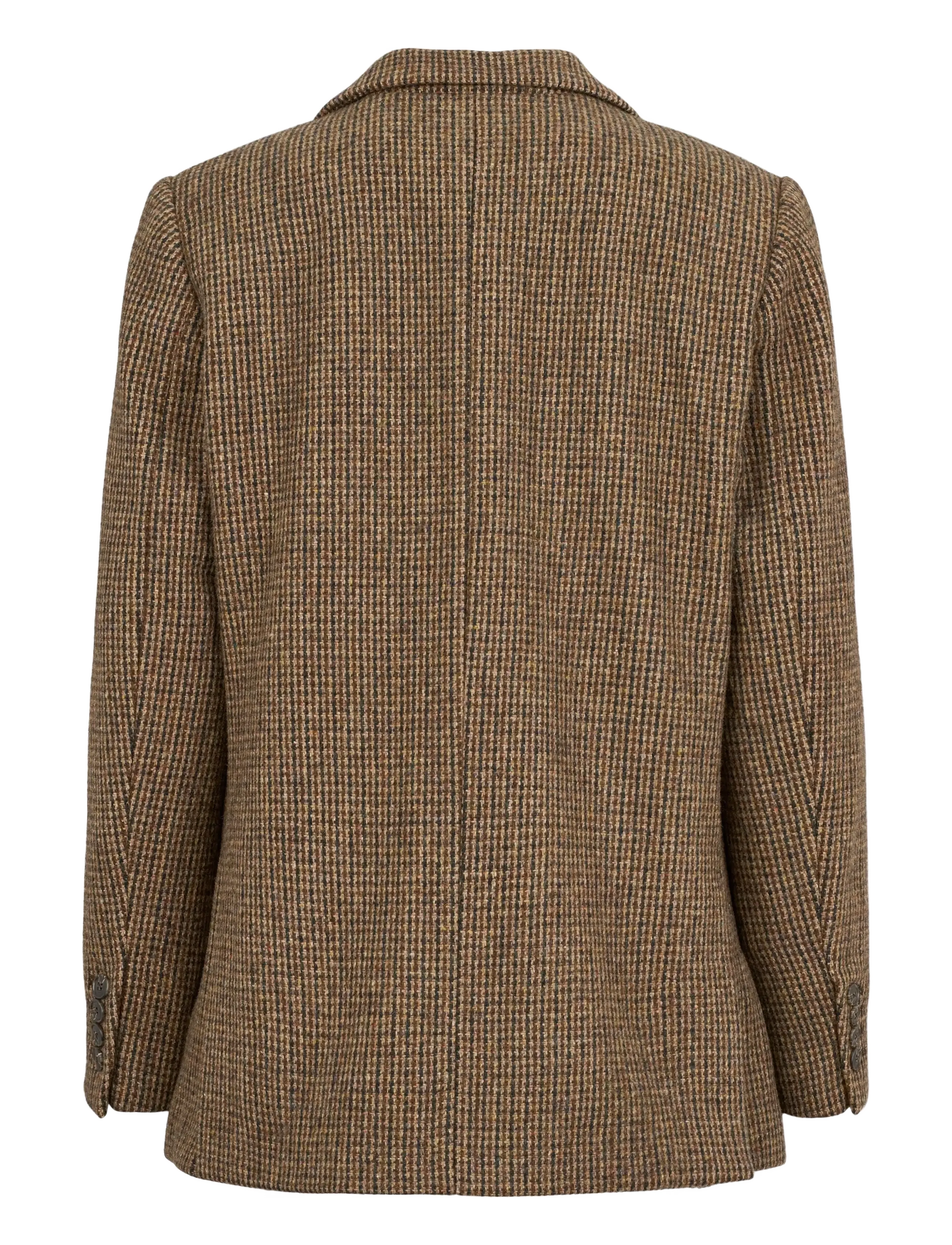 MarMar Copenhagen - Java W - enkelknäppta kavajer - earthy check - 1