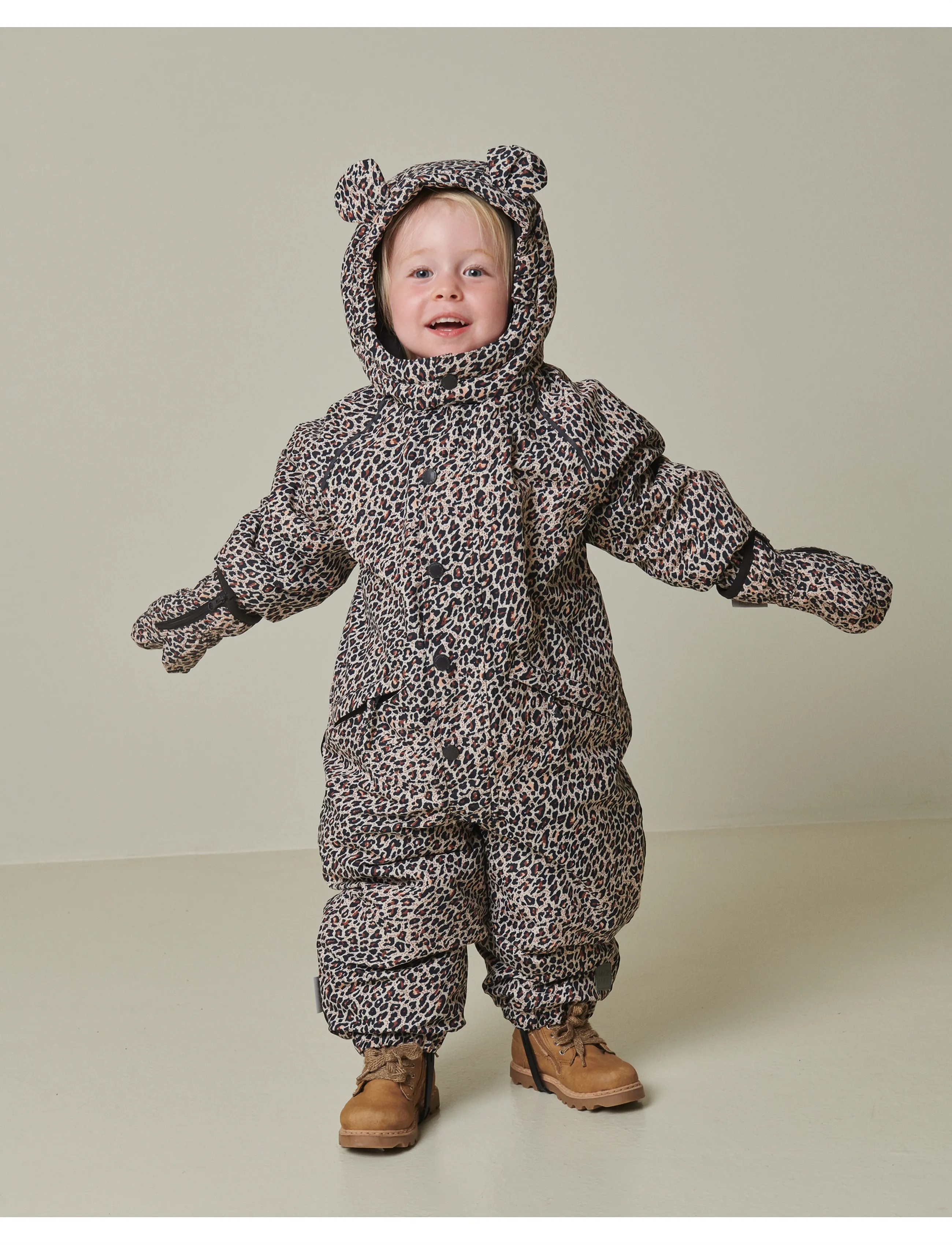 MarMar Copenhagen Ollie Suit, 7Y/122, Coveralls, Braun - Snow-ski Coveralls & Sets, Kinder