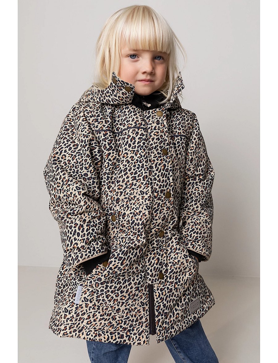 MarMar Copenhagen - Olga Jacket - daunen- und steppjacken - leopard - 0