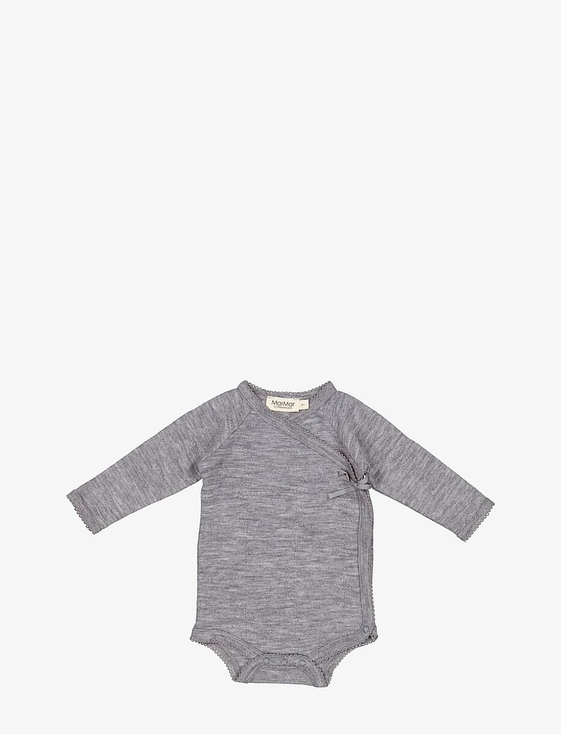 MarMar Copenhagen - Belita - långärmade bodies - grey melange - 0