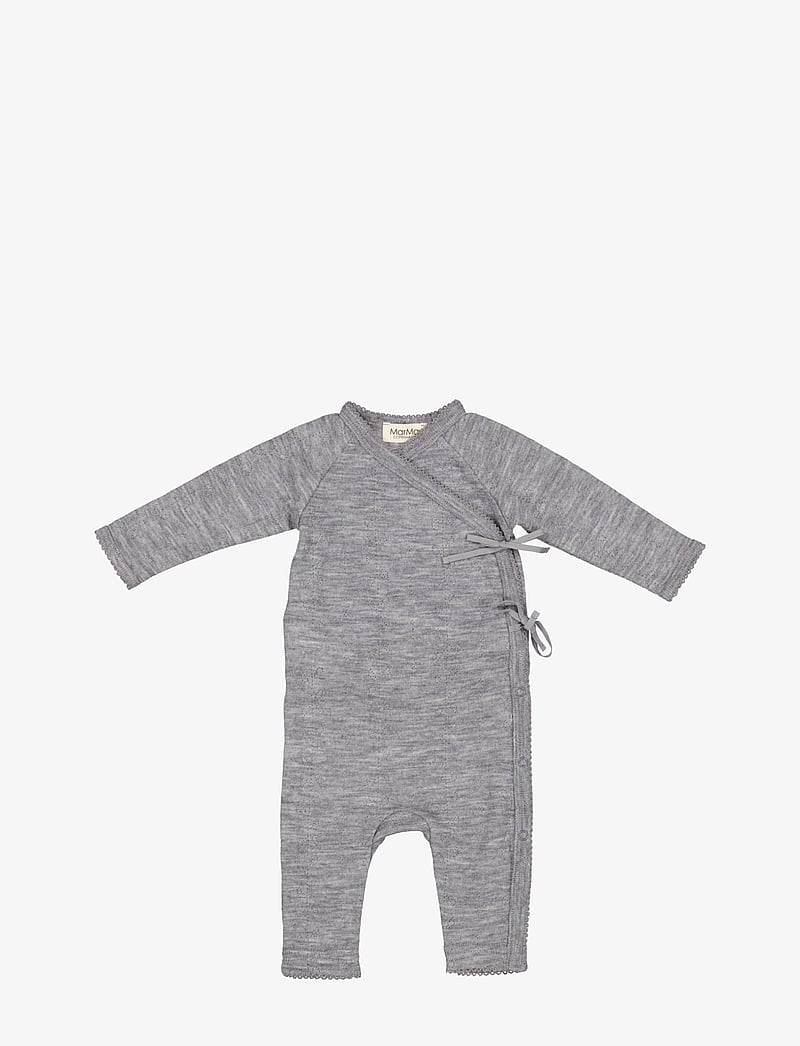 MarMar Copenhagen - Rula - långärmade bodysuits - grey melange - 0