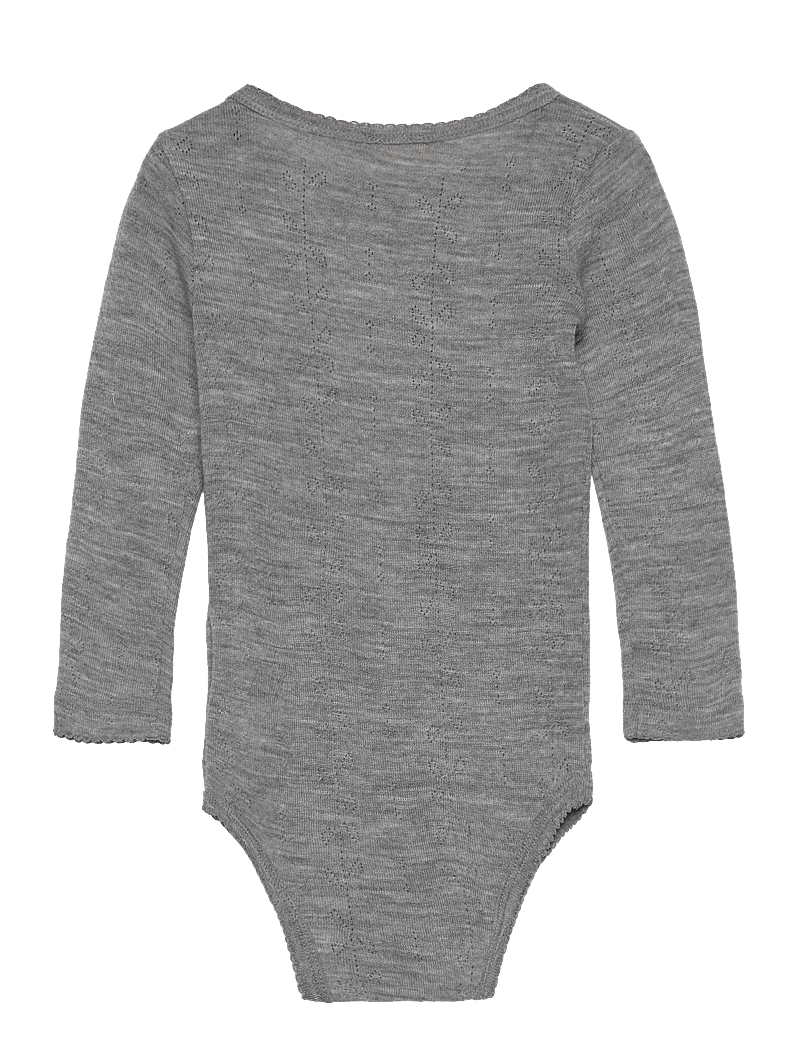 MarMar Copenhagen - Benedikte - langærmede bodyer - grey melange - 1