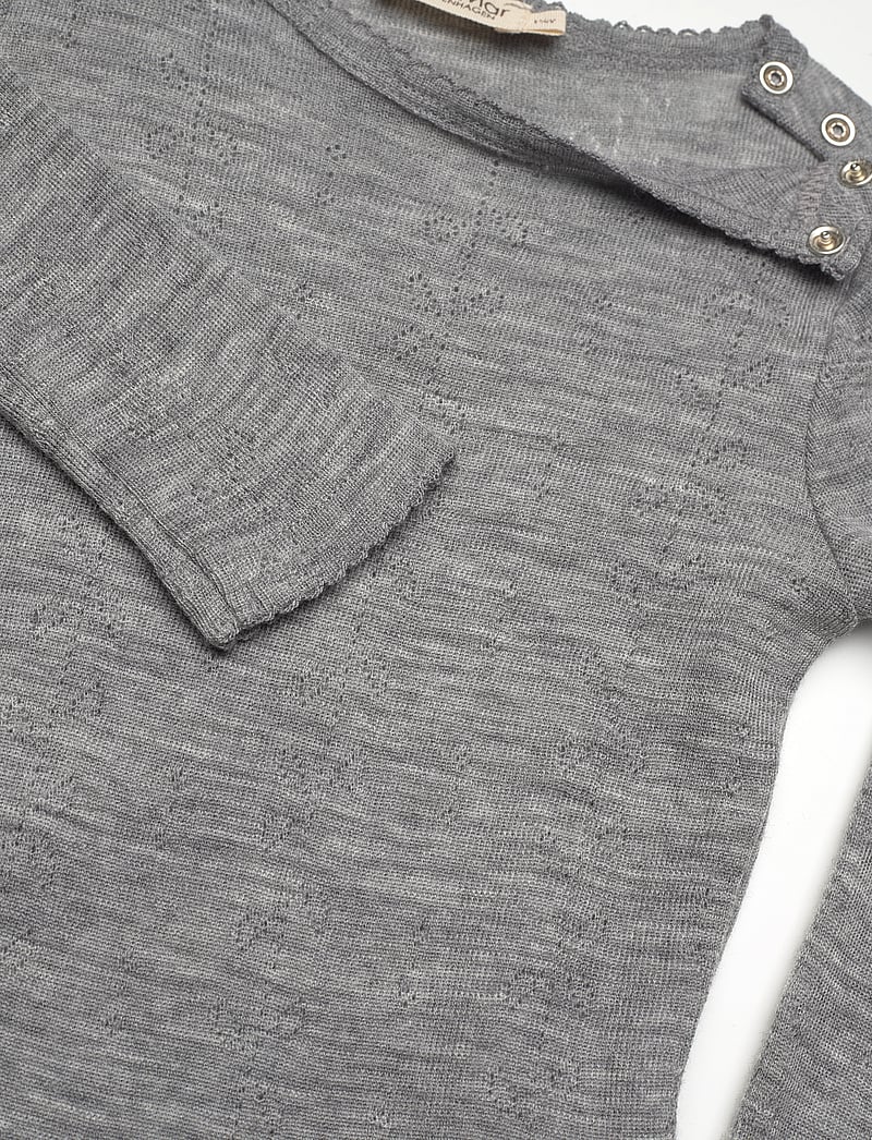 MarMar Copenhagen - Benedikte - langærmede bodyer - grey melange - 2