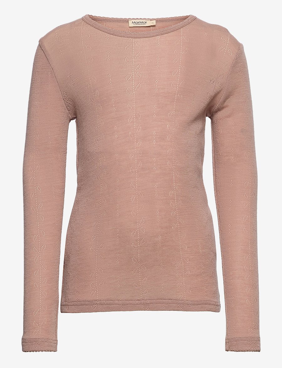 MarMar Copenhagen - Tamra - långärmade t-shirts - burnt rose - 0