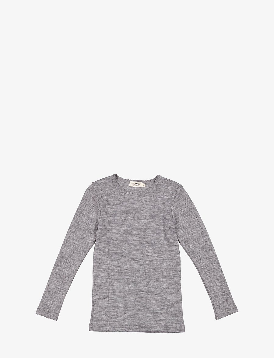 MarMar Copenhagen - Tamra - pitkähihaiset t-paidat - grey melange - 0