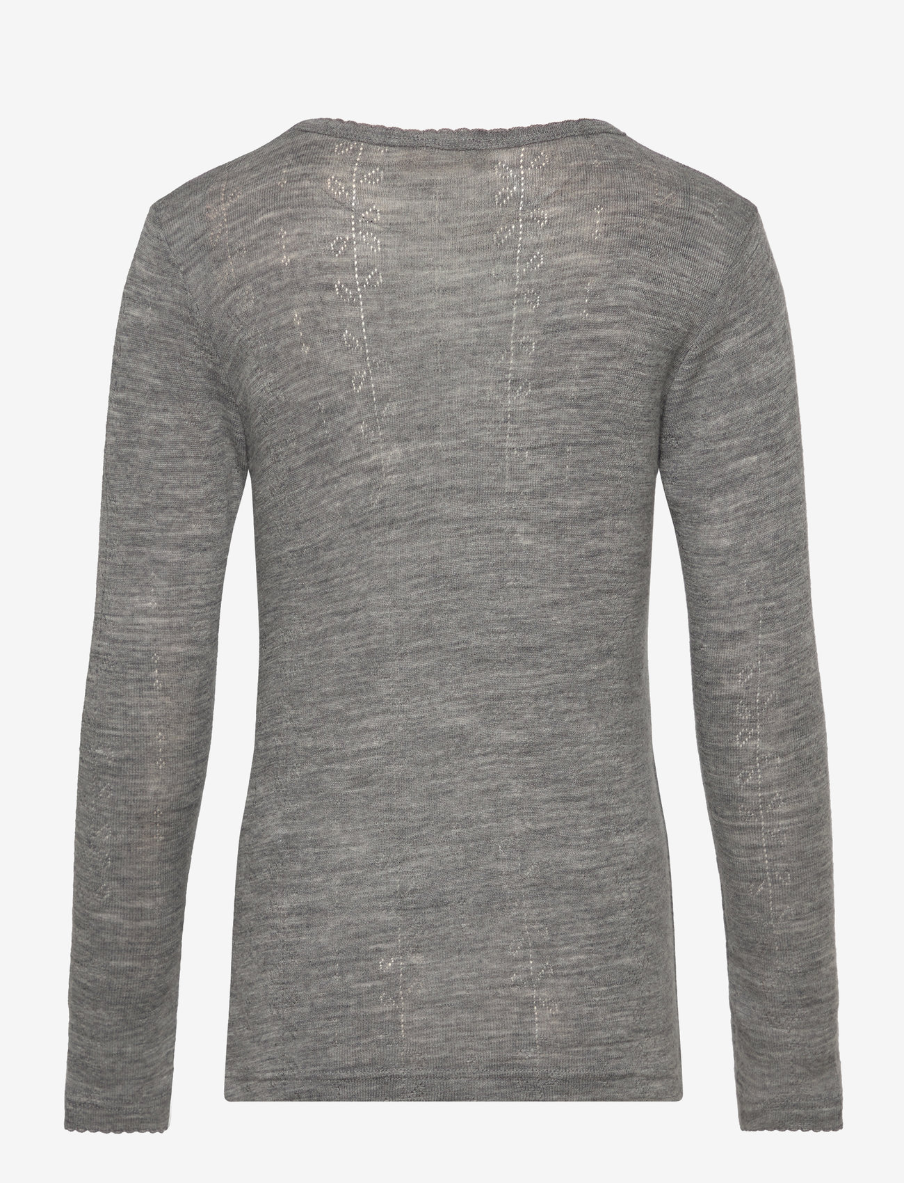 MarMar Copenhagen - Tamra - langærmede t-shirts - grey melange - 1