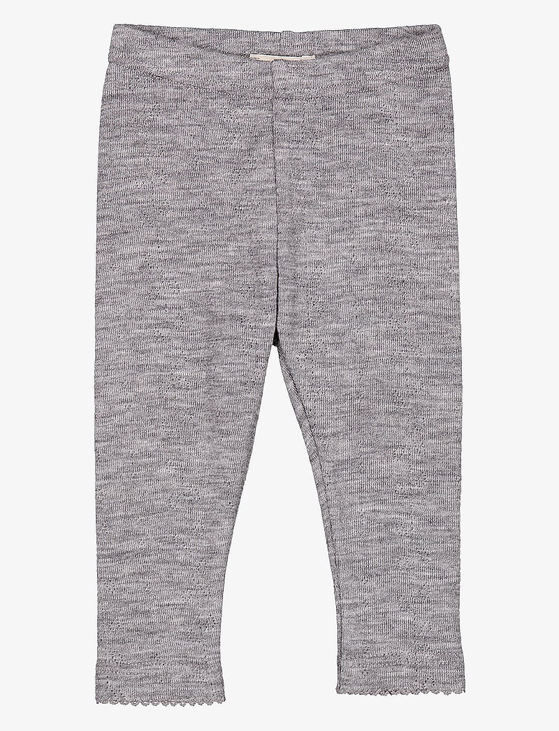 MarMar Copenhagen - Leg - aluskihina kantavad püksid - grey melange - 1