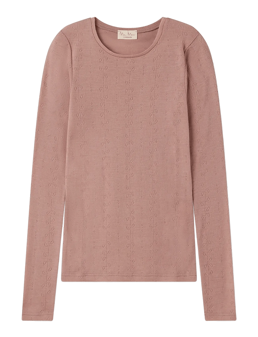 MarMar Copenhagen - Tamra W - långärmade toppar - burnt rose - 1