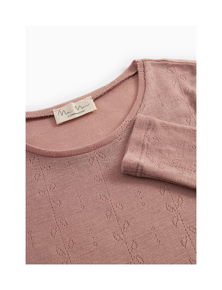 MarMar Copenhagen - Tamra W - långärmade toppar - burnt rose - 3