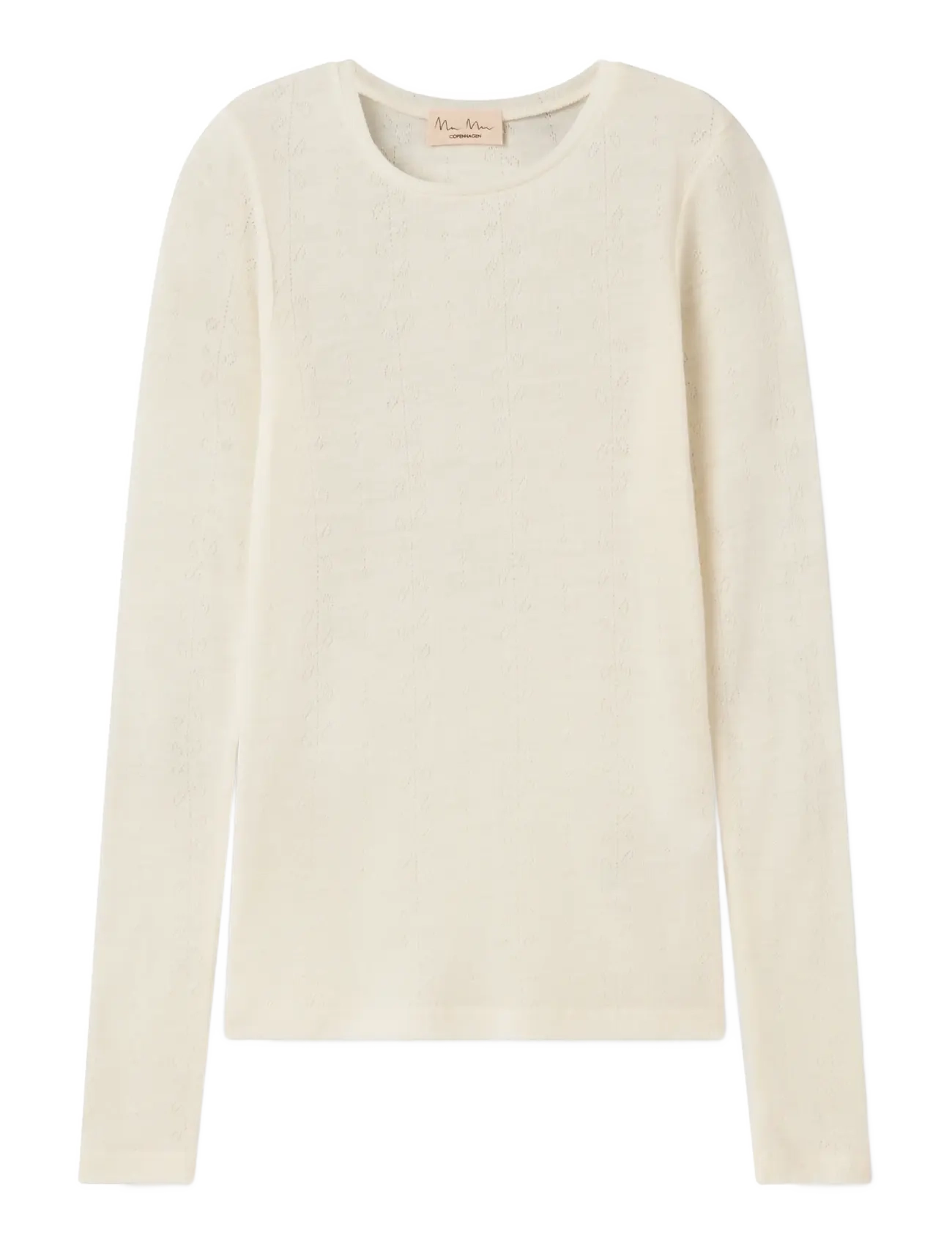 MarMar Copenhagen Tamra W - Långärmade toppar - NATURAL / cream