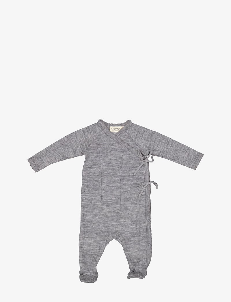MarMar Copenhagen - Rubetta - langærmede heldragter - grey melange - 0