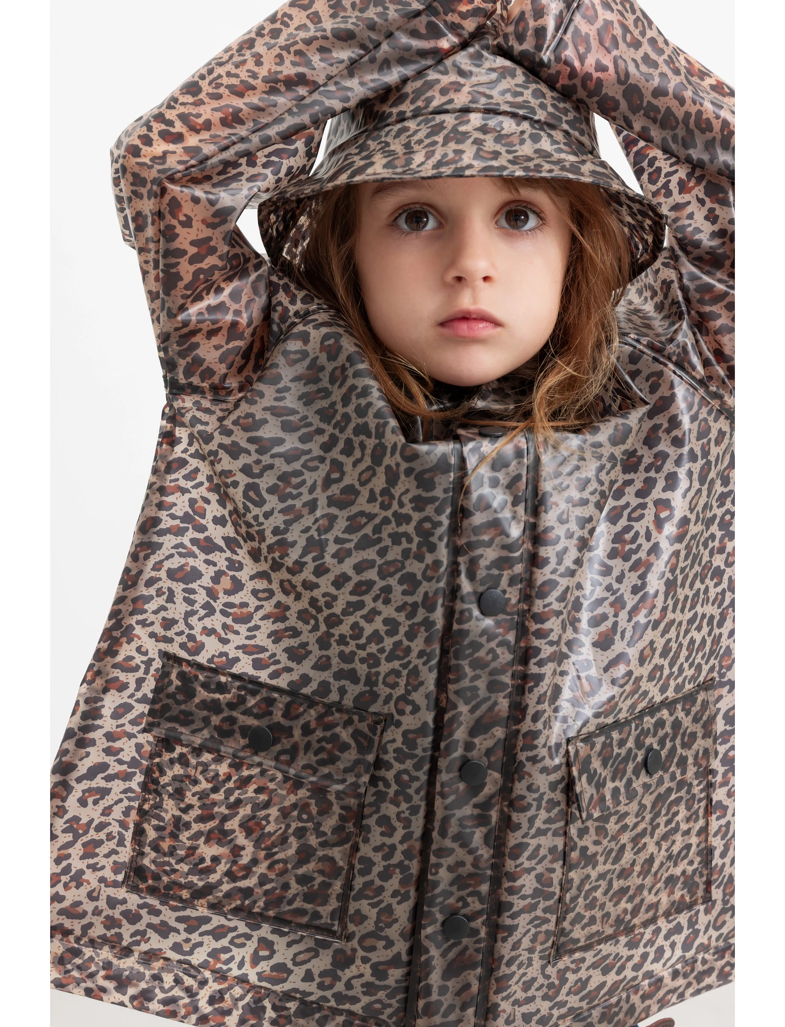 MarMar Copenhagen Odetta Jacket, 140, Rainwear, Braun - Jackets, Kinder
