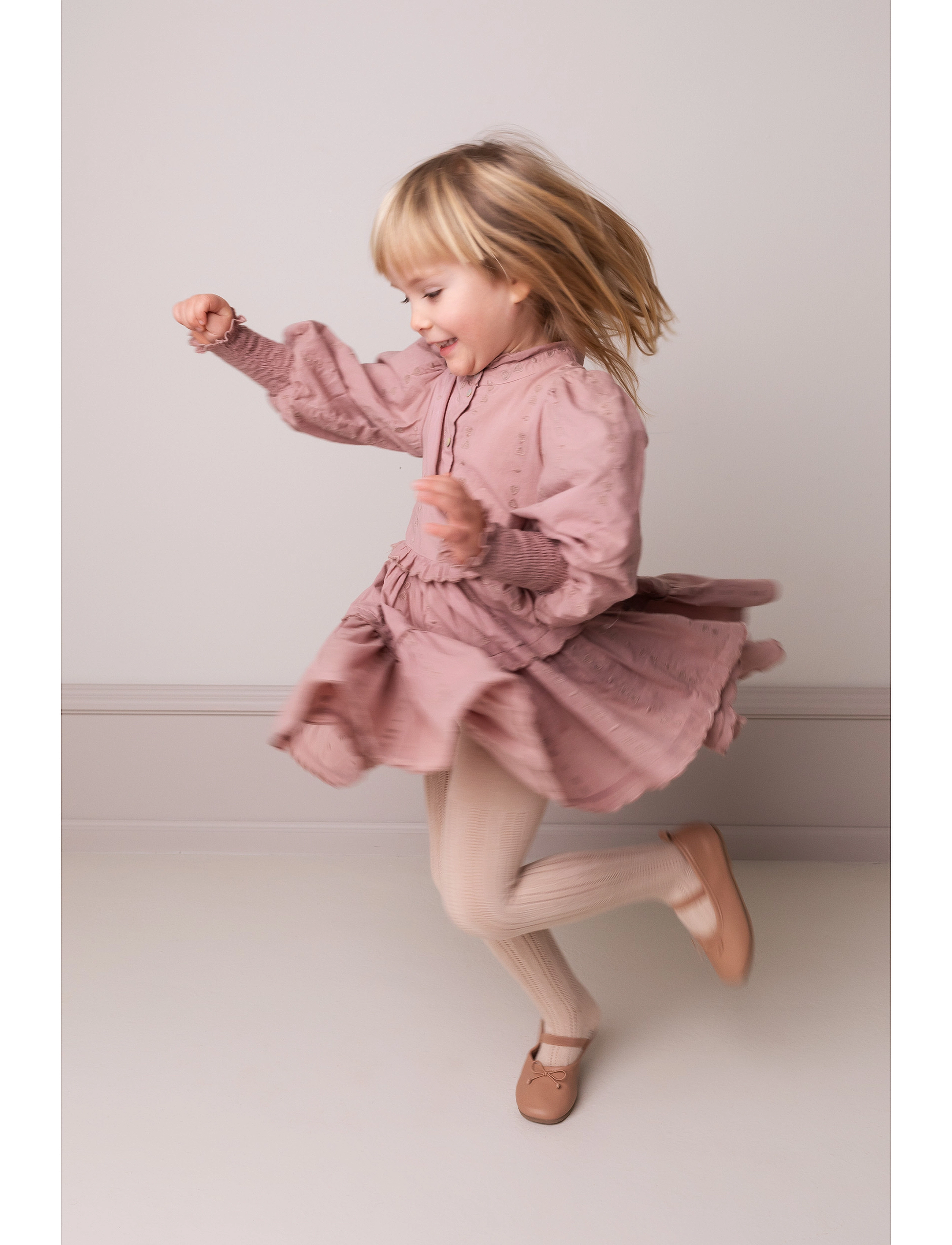 MarMar Copenhagen - Tights Pointelle - sheer rose - 2
