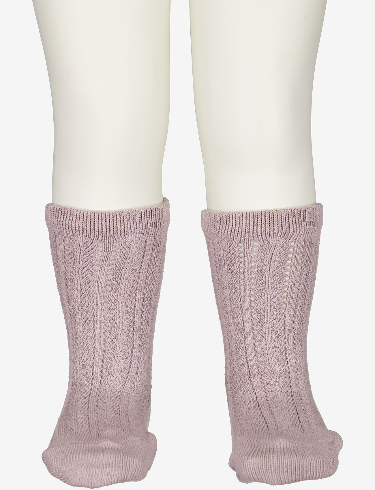 MarMar Copenhagen - Knee Socks Pointelle - babysokker - airy purple - 2