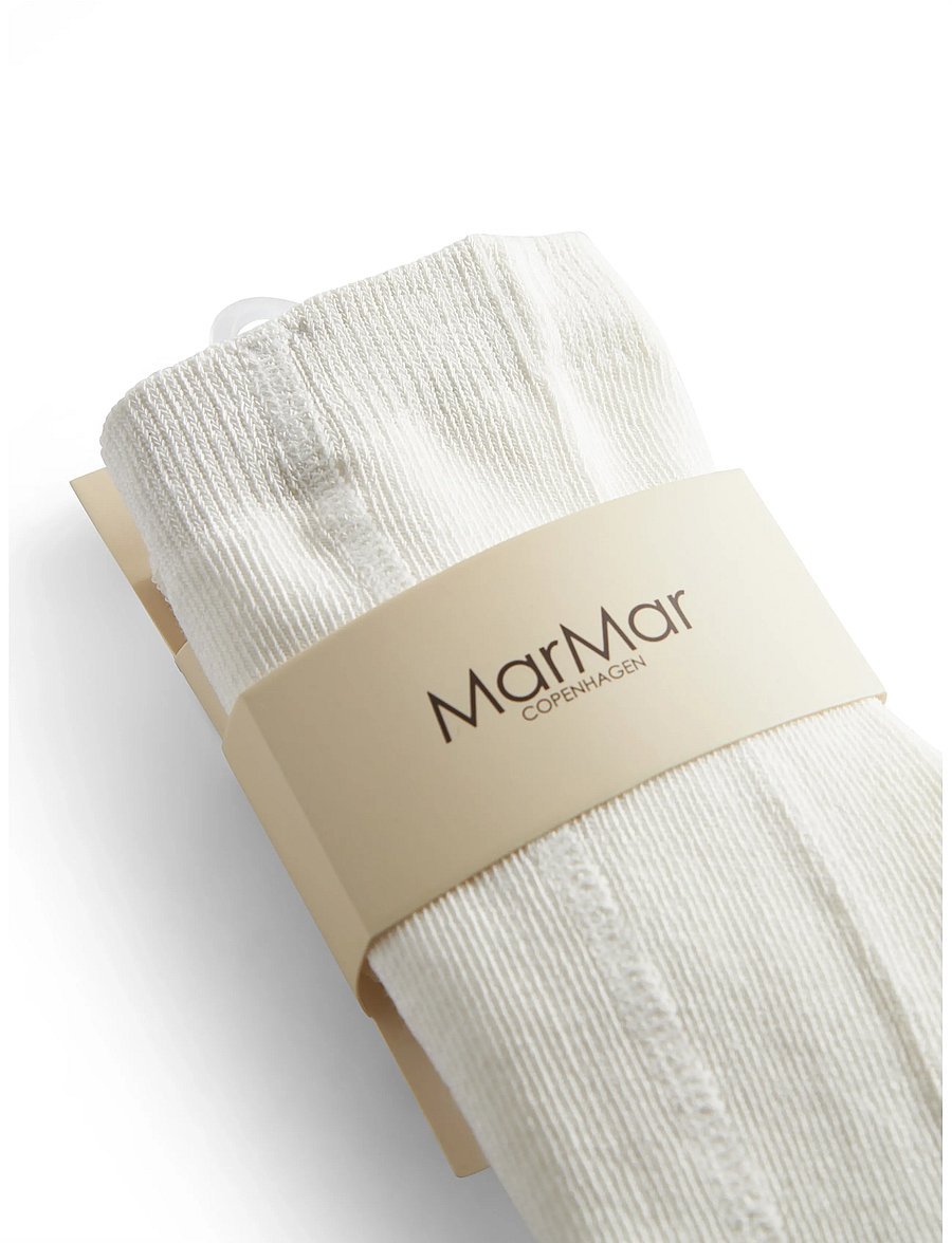 MarMar Copenhagen - Tights Pointelle - sokkabuxur - gentle white - 3