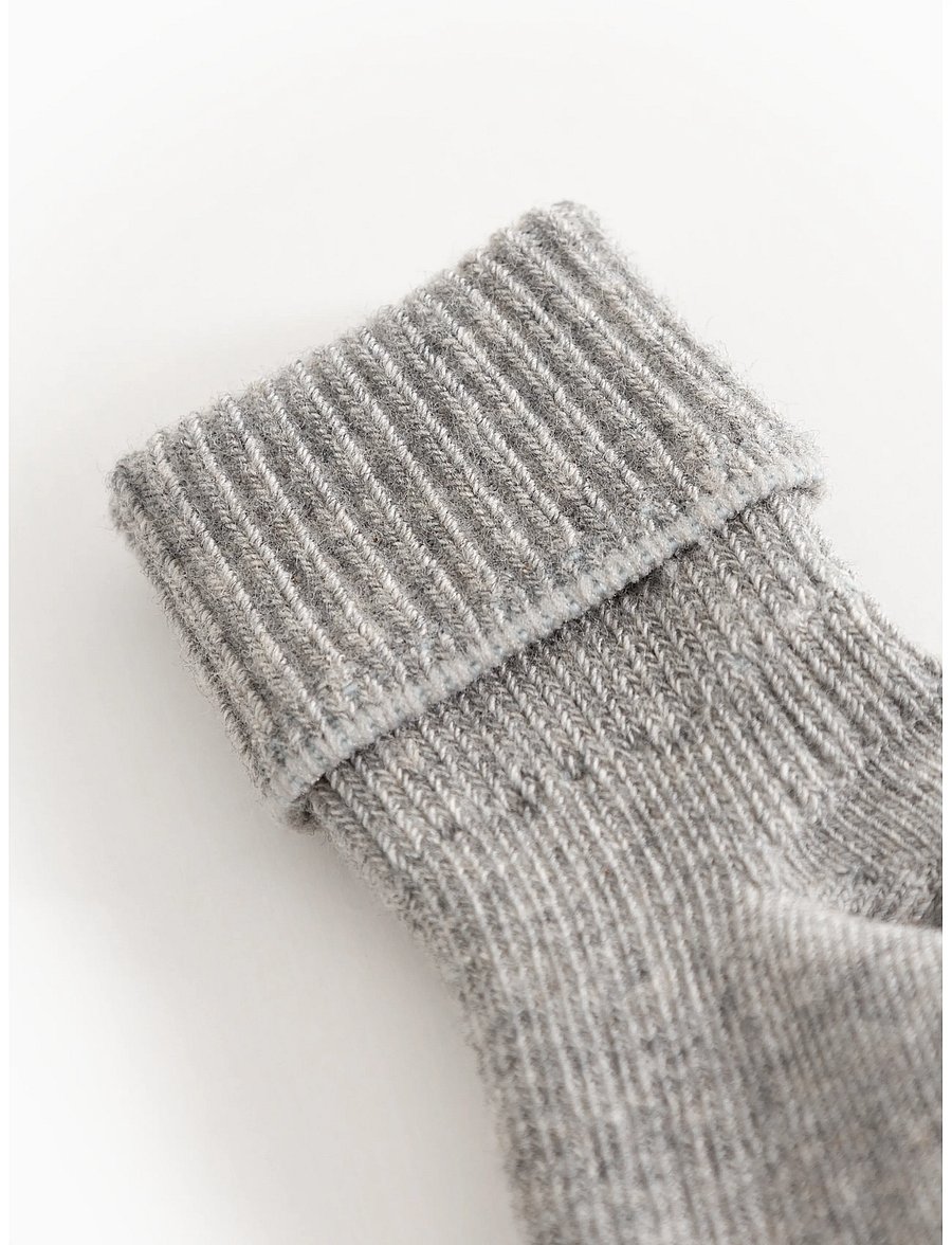 MarMar Copenhagen - Newborn Socks 2-pack - bebisstrumpor - light grey melange - 3