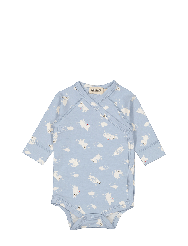 MarMar Copenhagen - Belito - long-sleeved - blue moomin - 0