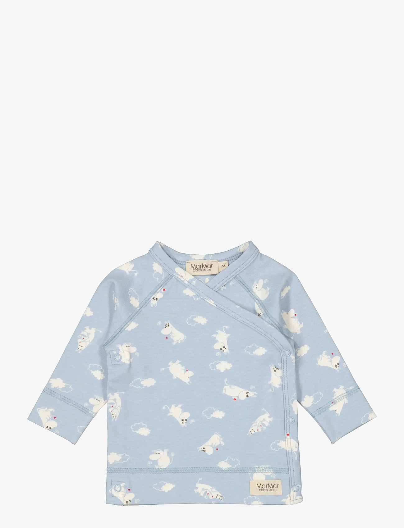MarMar Copenhagen - Tuti Wrap LS - langärmelig - blue moomin - 1