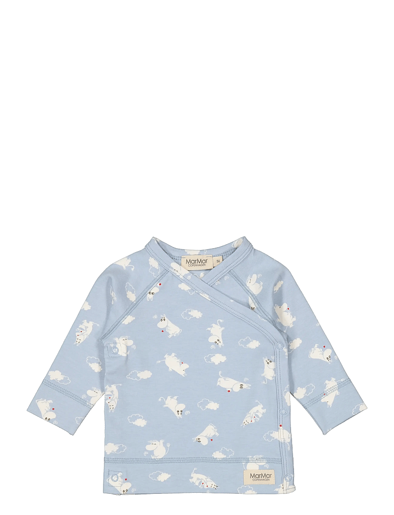 MarMar Copenhagen - Tuti Wrap LS - langærmede - blue moomin - 1