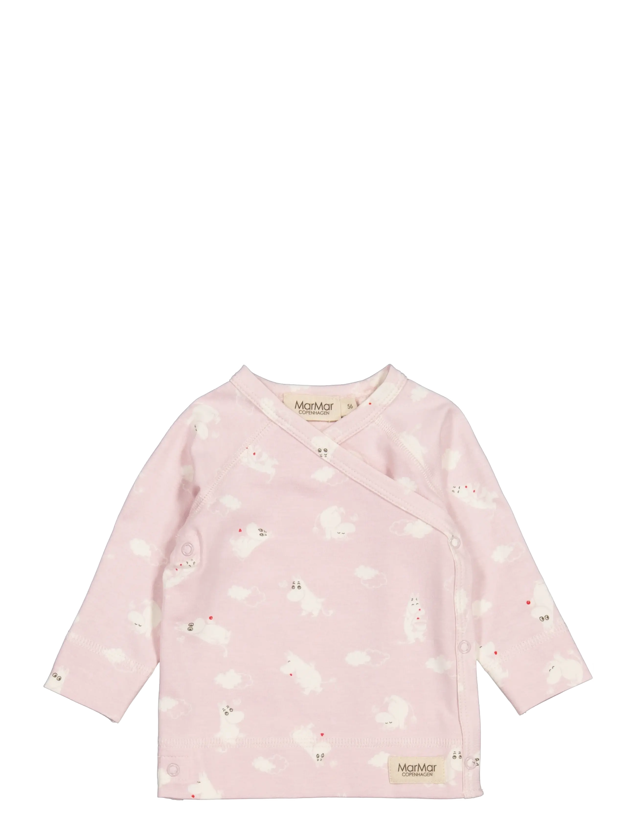 MarMar Copenhagen Tuti Wrap LS - Oberteile - ROSE MOOMIN / pink/rose