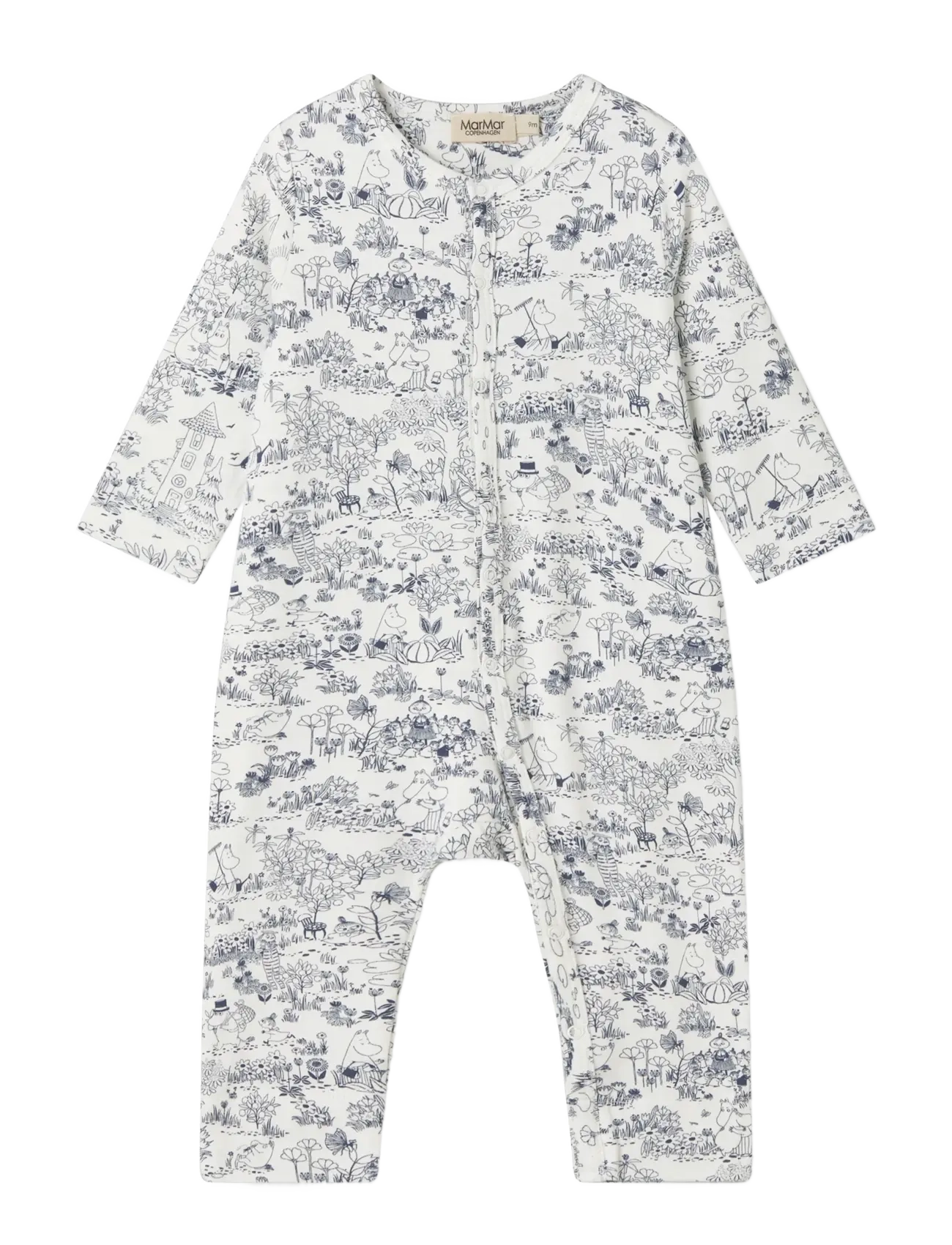 MarMar Copenhagen Ruka - Strampler - MOOMINVALLEY / cream