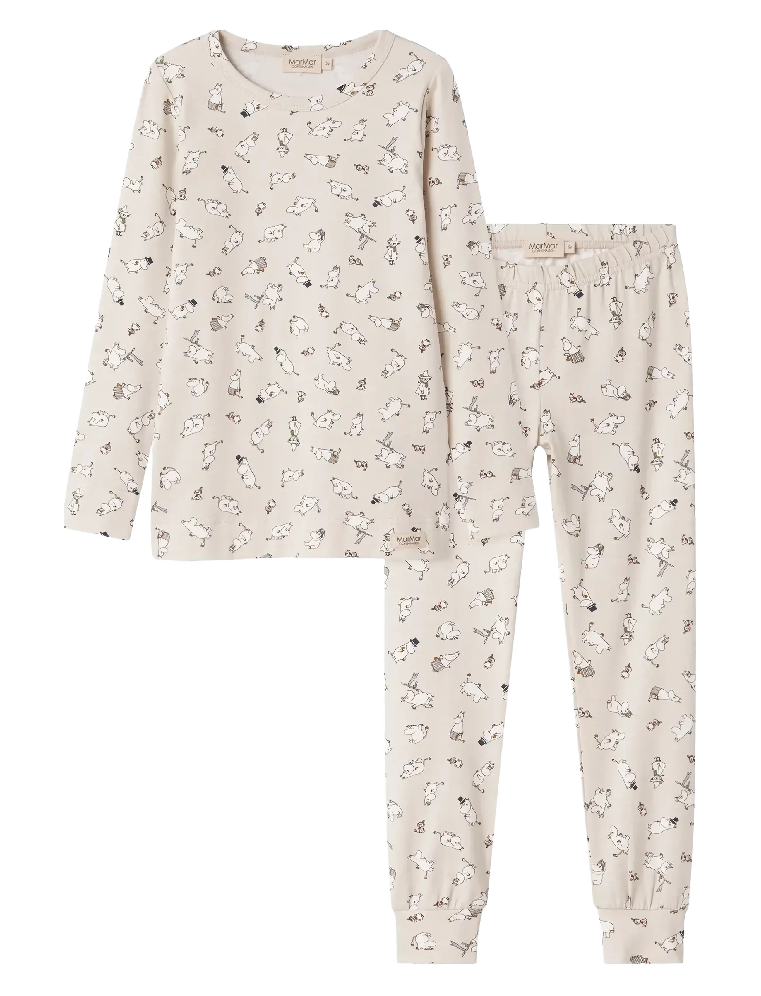 MarMar Copenhagen Sleepwear - Shop by age - MOOMIN / cream