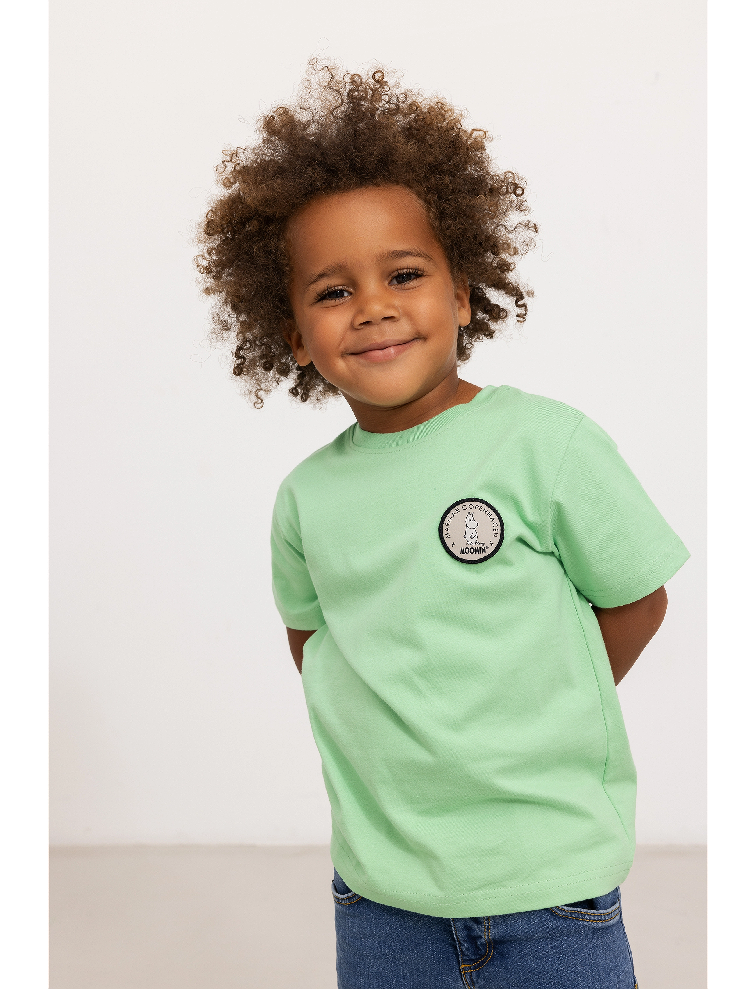 MarMar Copenhagen Tad - Oberteile & T-Shirts - MOOMIN PATCH / green