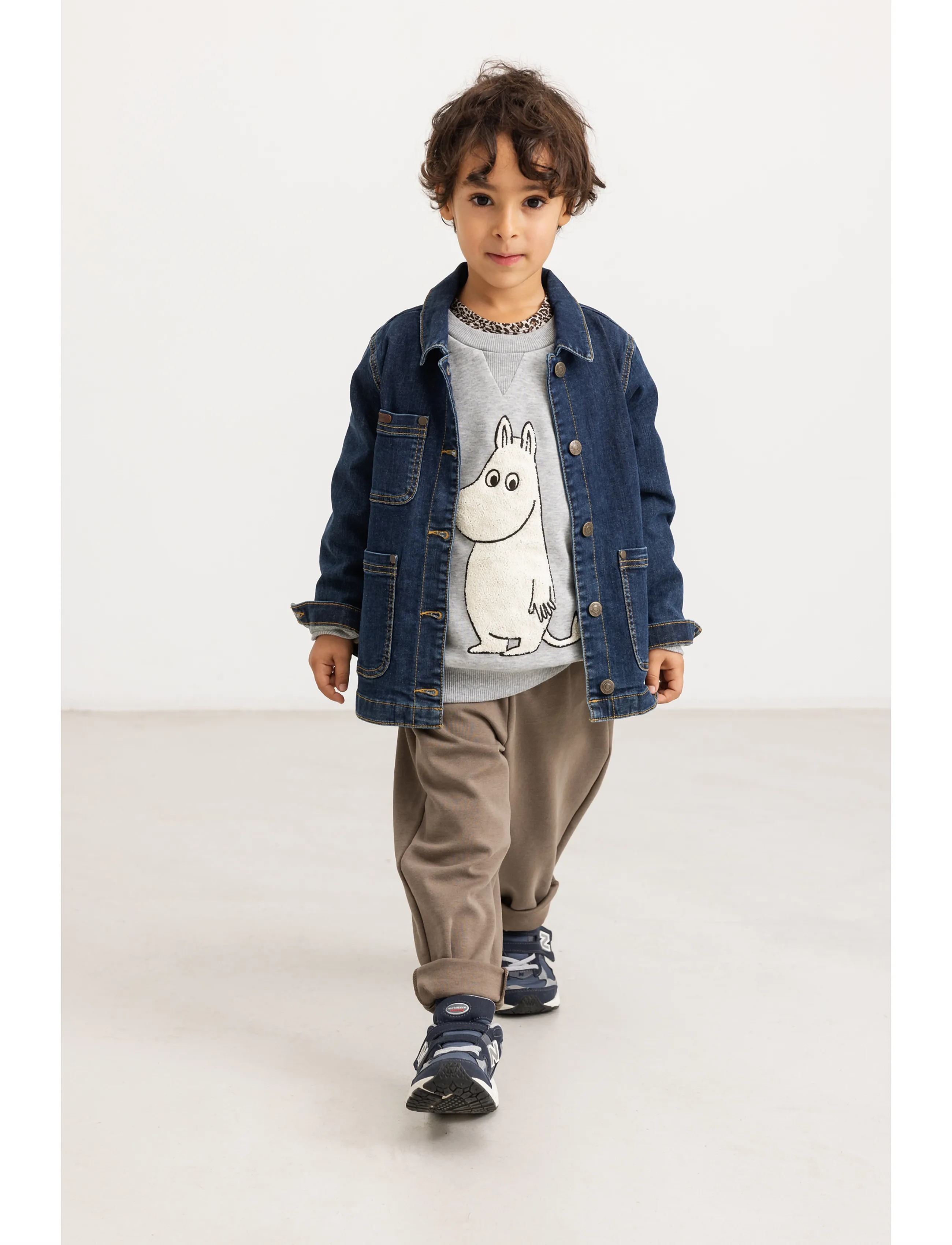 MarMar Copenhagen Theos, 128, Sweatshirts & Hoodies, Grau - Sweatshirts, Kinder