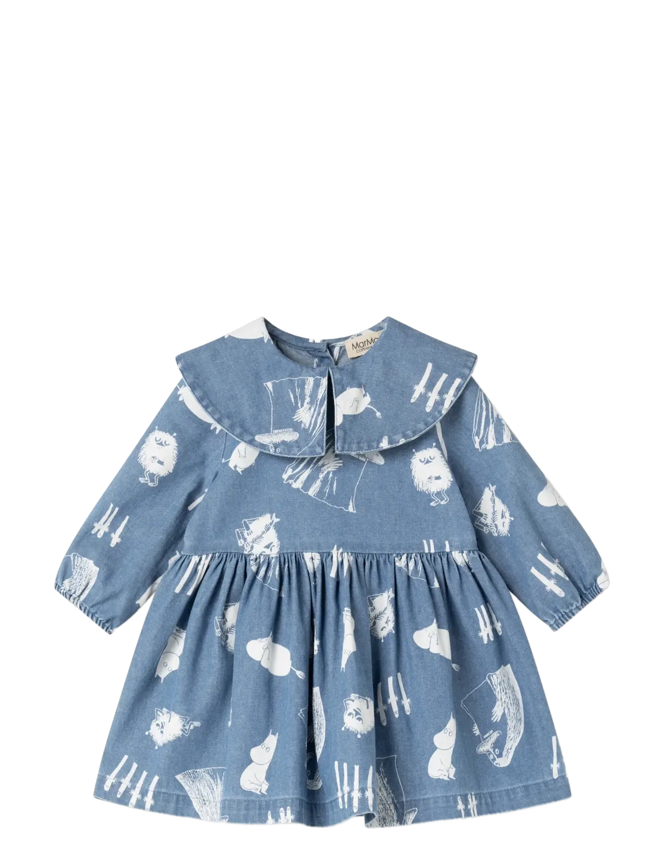 MarMar Copenhagen - Dalva B - langärmelige babykleider - moomins - 1