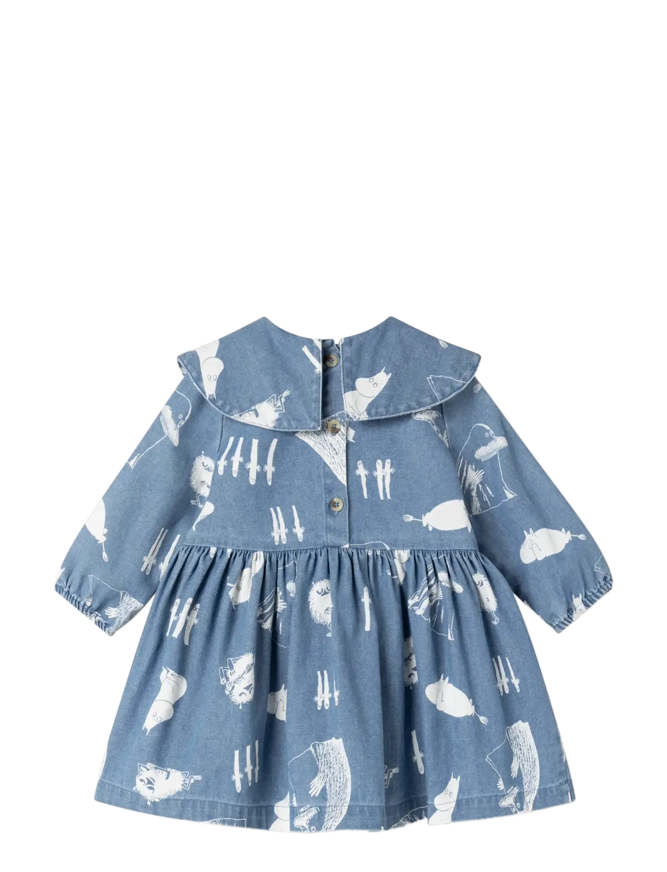 MarMar Copenhagen - Dalva B - langärmelige babykleider - moomins - 2