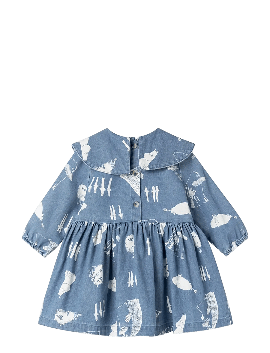 MarMar Copenhagen - Dalva B - langärmelige babykleider - moomins - 2
