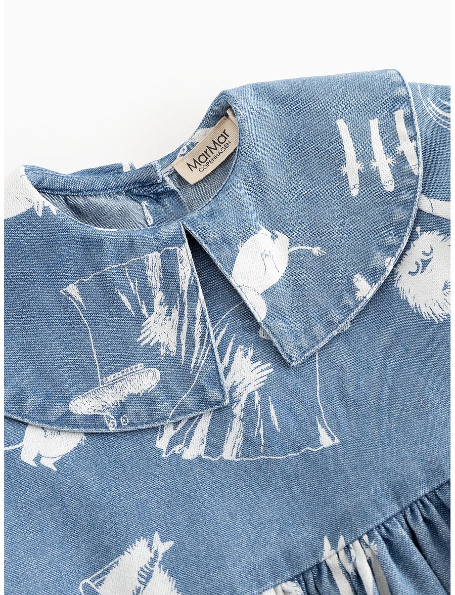MarMar Copenhagen - Dalva B - langärmelige babykleider - moomins - 3