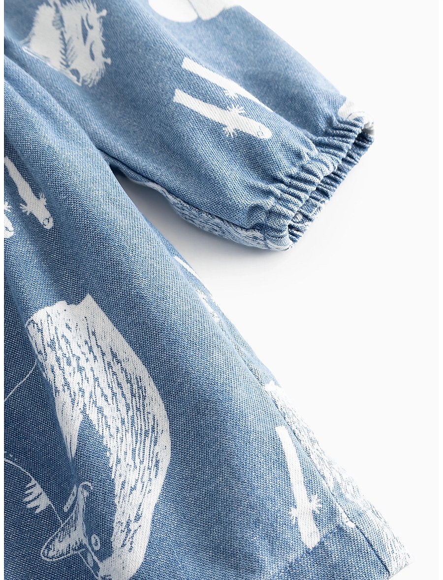 MarMar Copenhagen - Dalva B - langärmelige babykleider - moomins - 4