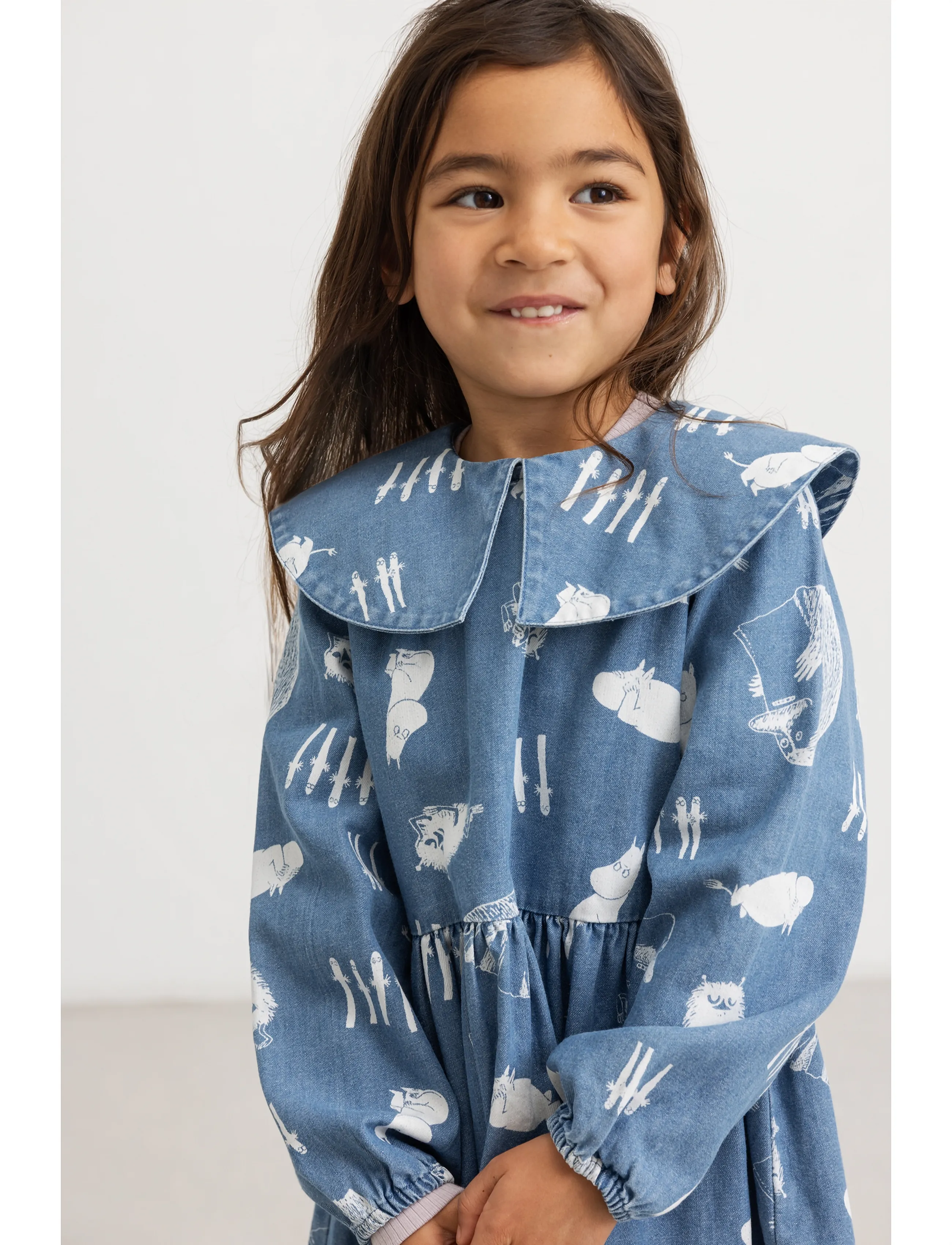 MarMar Copenhagen Dalva - Kleider - MOOMINS / blue