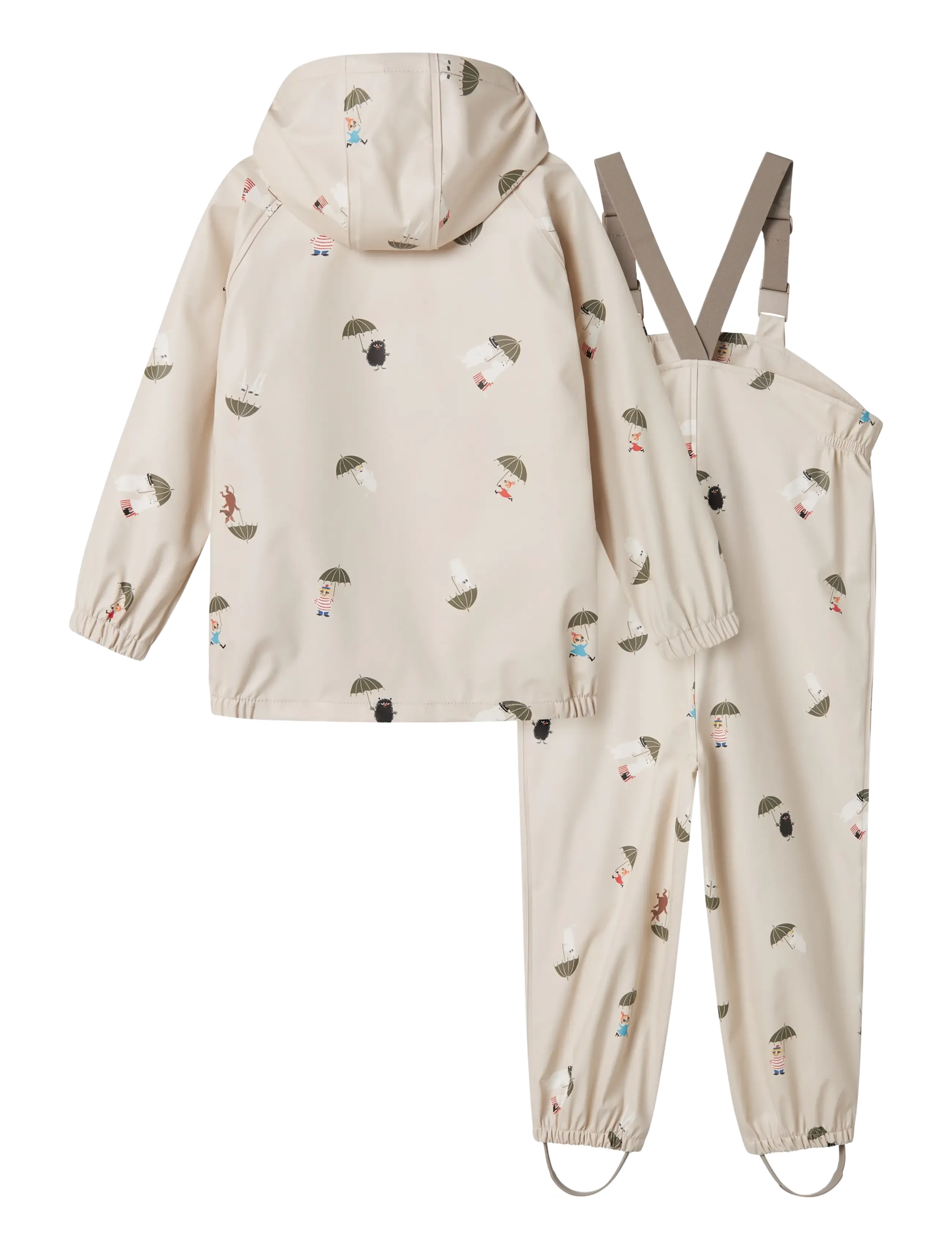 MarMar Copenhagen - Oddy Set - vihmakomplektid - rainy moomin - 2