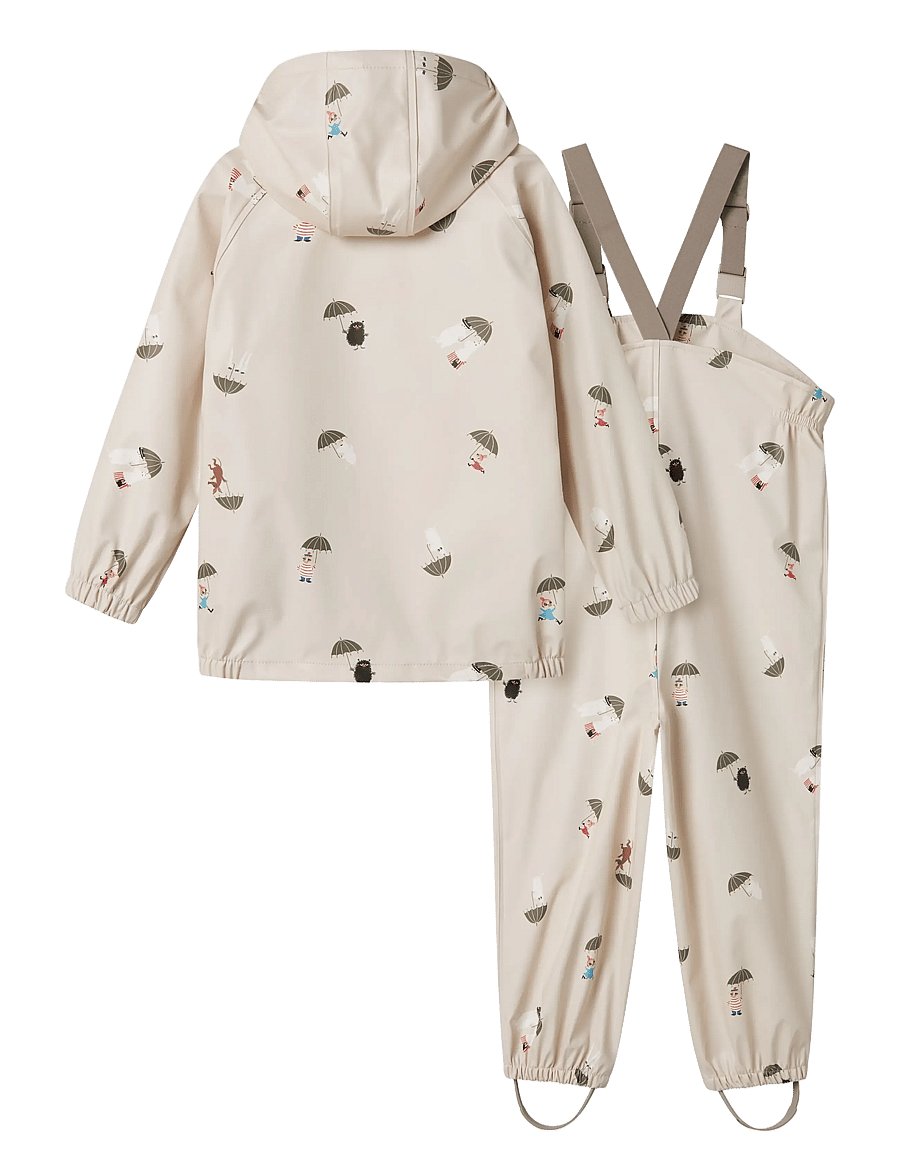 MarMar Copenhagen - Oddy Set - vihmakomplektid - rainy moomin - 2