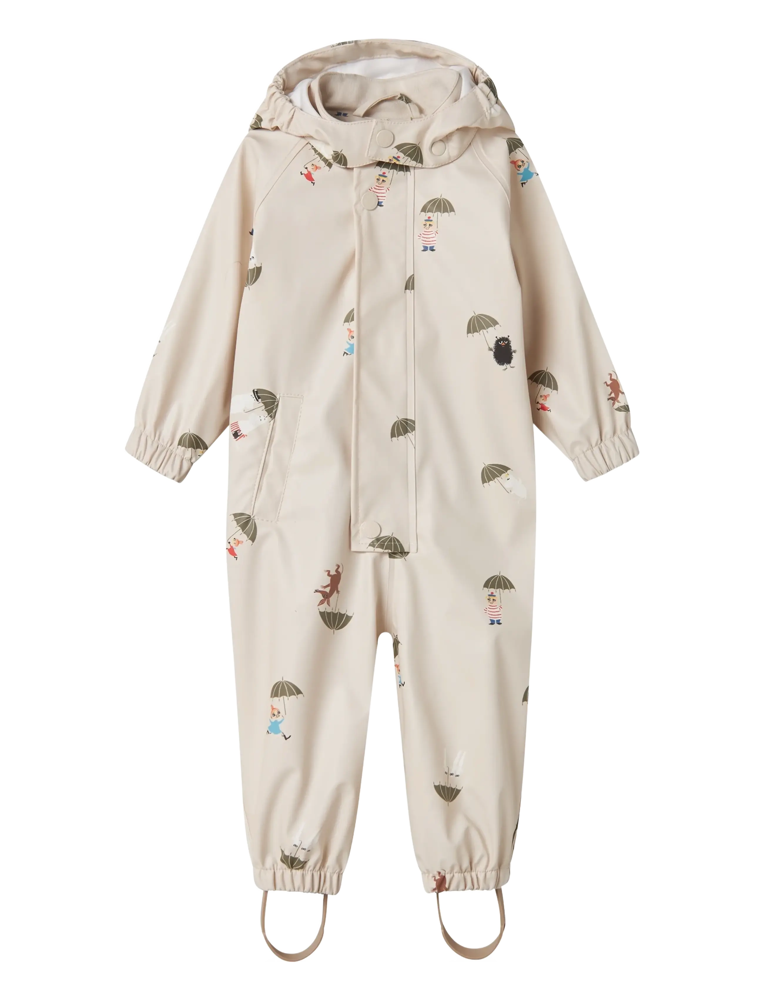 MarMar Copenhagen Orion Suit - Regnoveraller - RAINY MOOMIN / cream