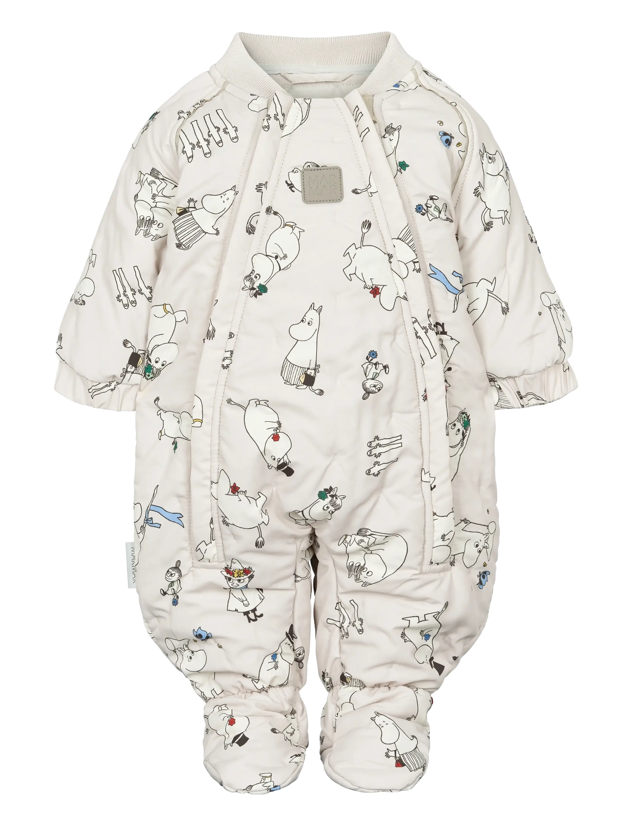 MarMar Copenhagen Ozai Suit B - Overalls - MOOMIN / cream