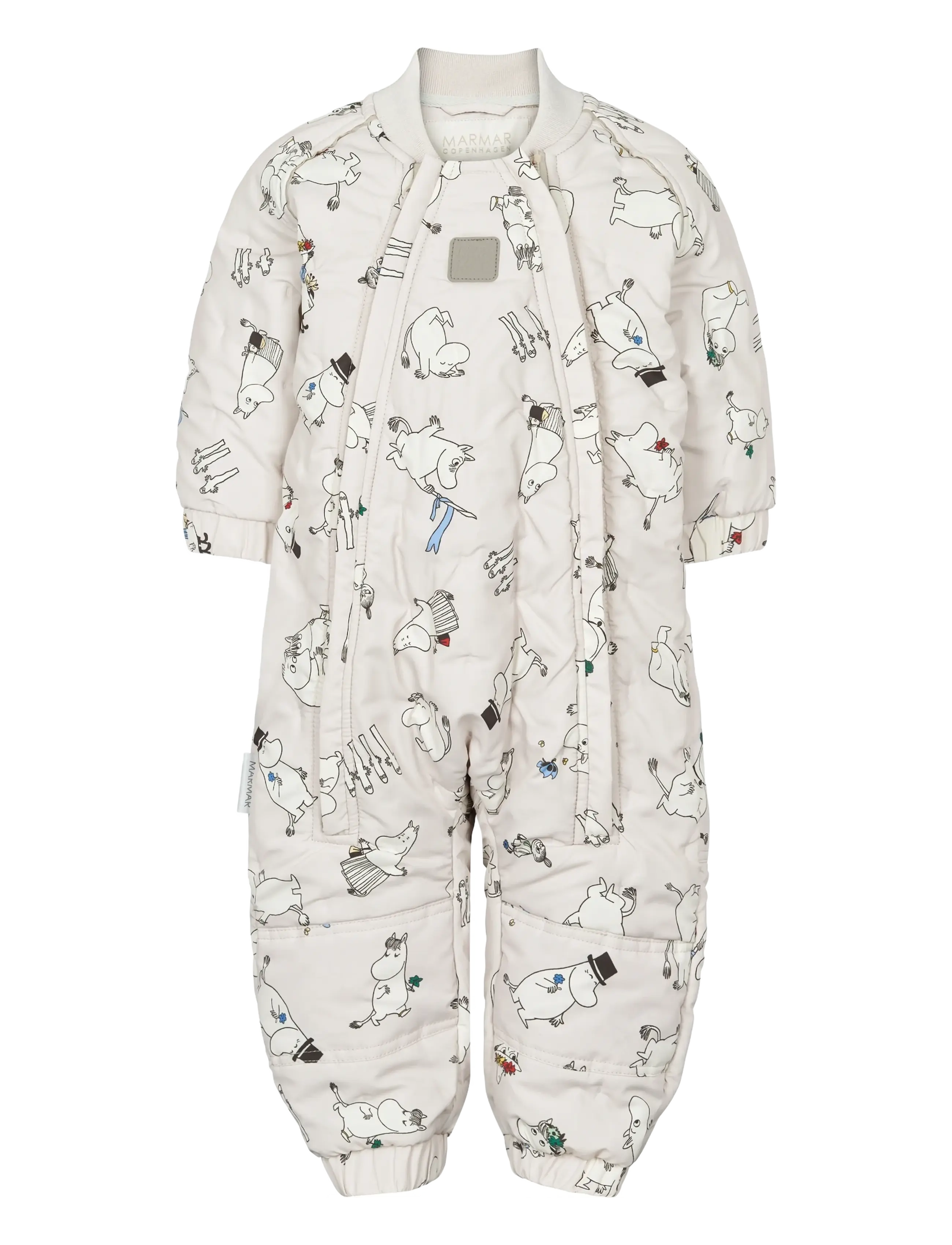 MarMar Copenhagen Ozai Suit - Ytterkläder - MOOMIN / grey