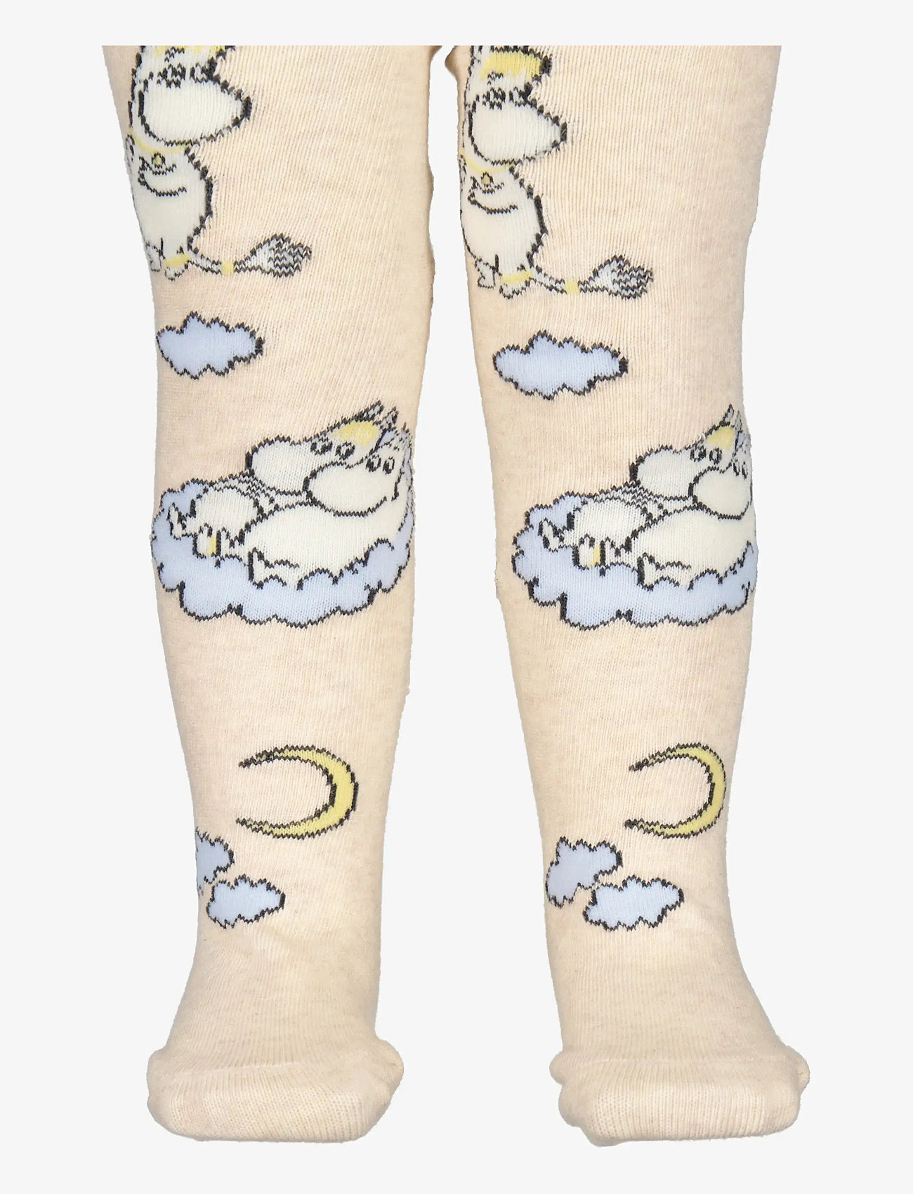 MarMar Copenhagen - Tights Jacquard - strumpbyxor - beige mel. moomin - 1