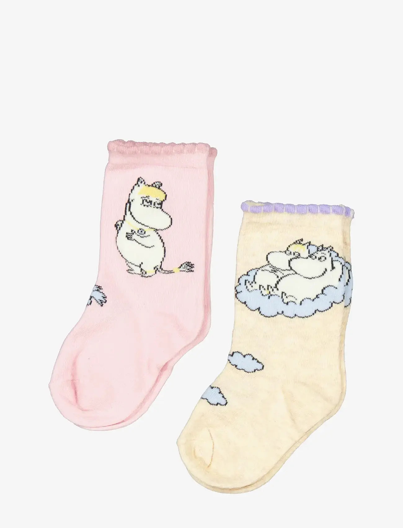 MarMar Copenhagen - Socks Scallop (2-pack) - strümpfe - lavender moomin - 0