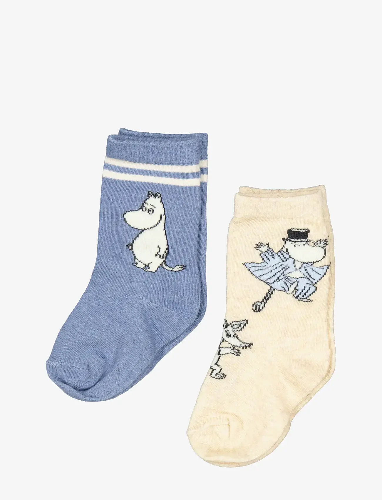 MarMar Copenhagen - Socks (2-pack) - sügisesed riided - dark night moomin - 0