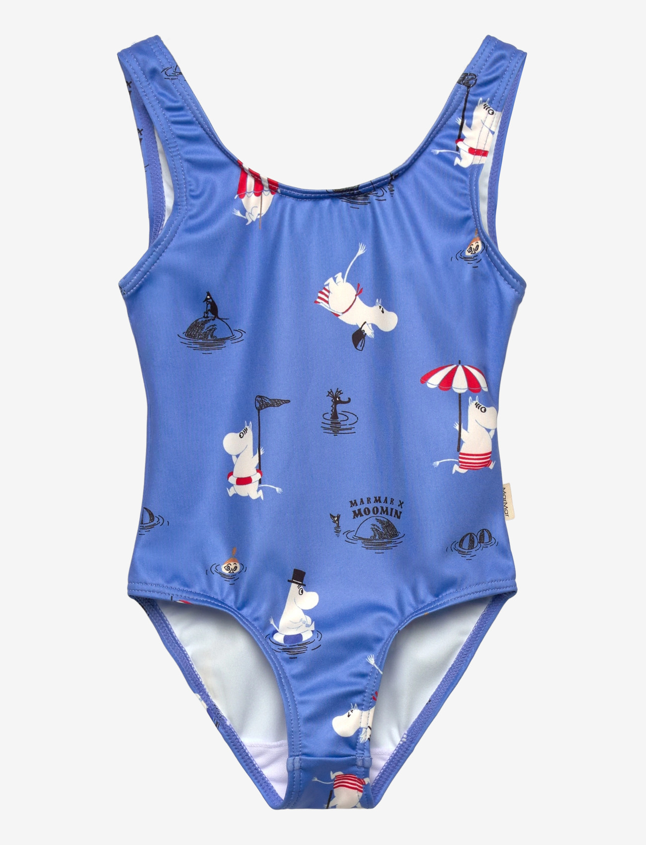 MarMar Copenhagen - Swallisa Bathing suit - badedragter - swimming moomin - 0