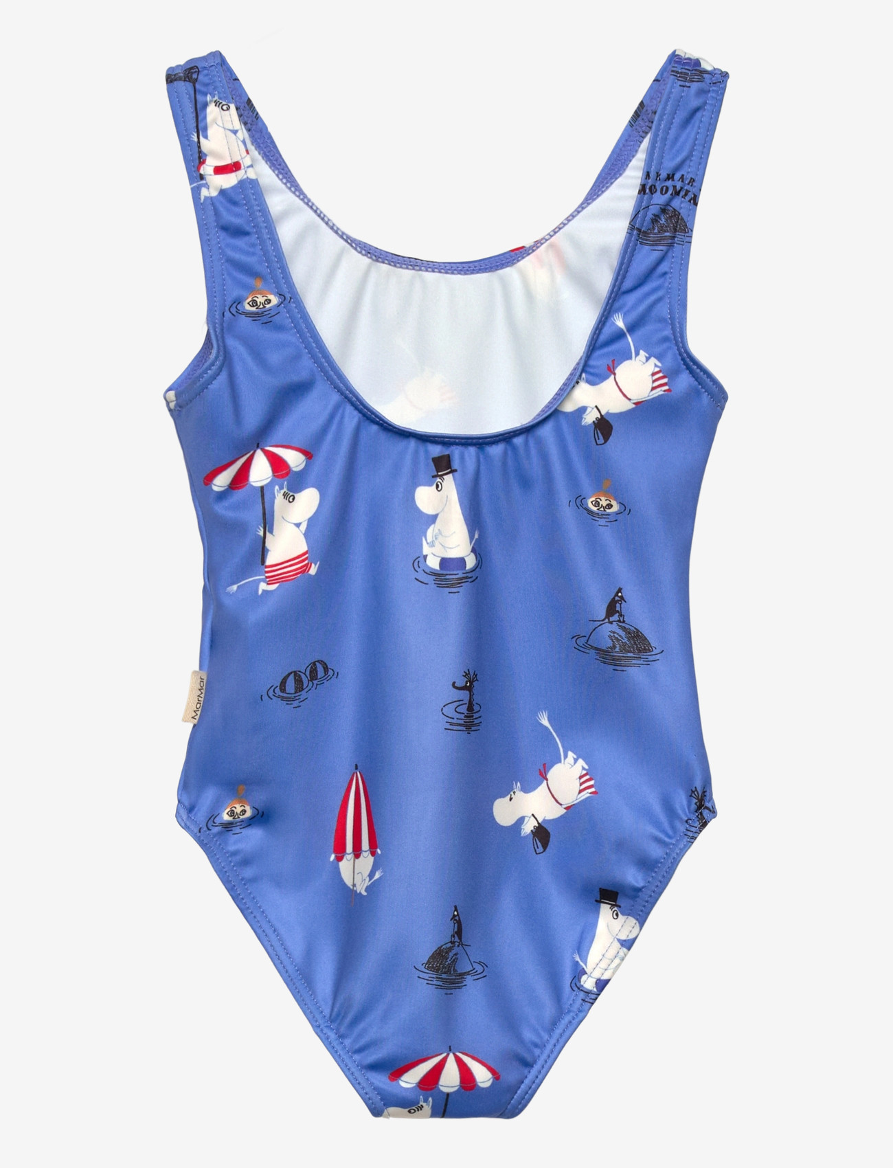 MarMar Copenhagen - Swallisa Bathing suit - badedragter - swimming moomin - 1