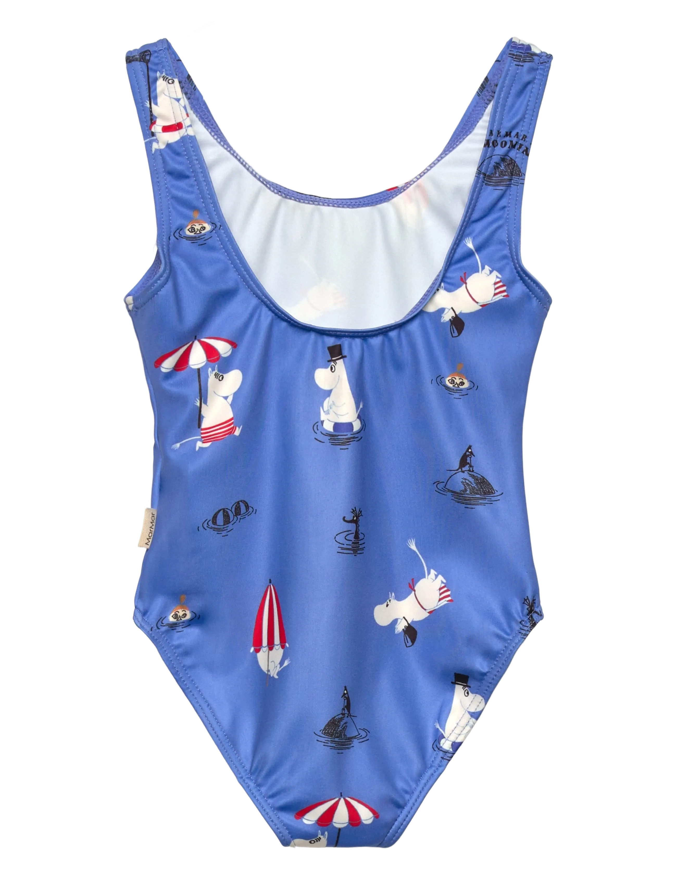 MarMar Copenhagen - Swallisa Bathing suit - badedragter - swimming moomin - 1